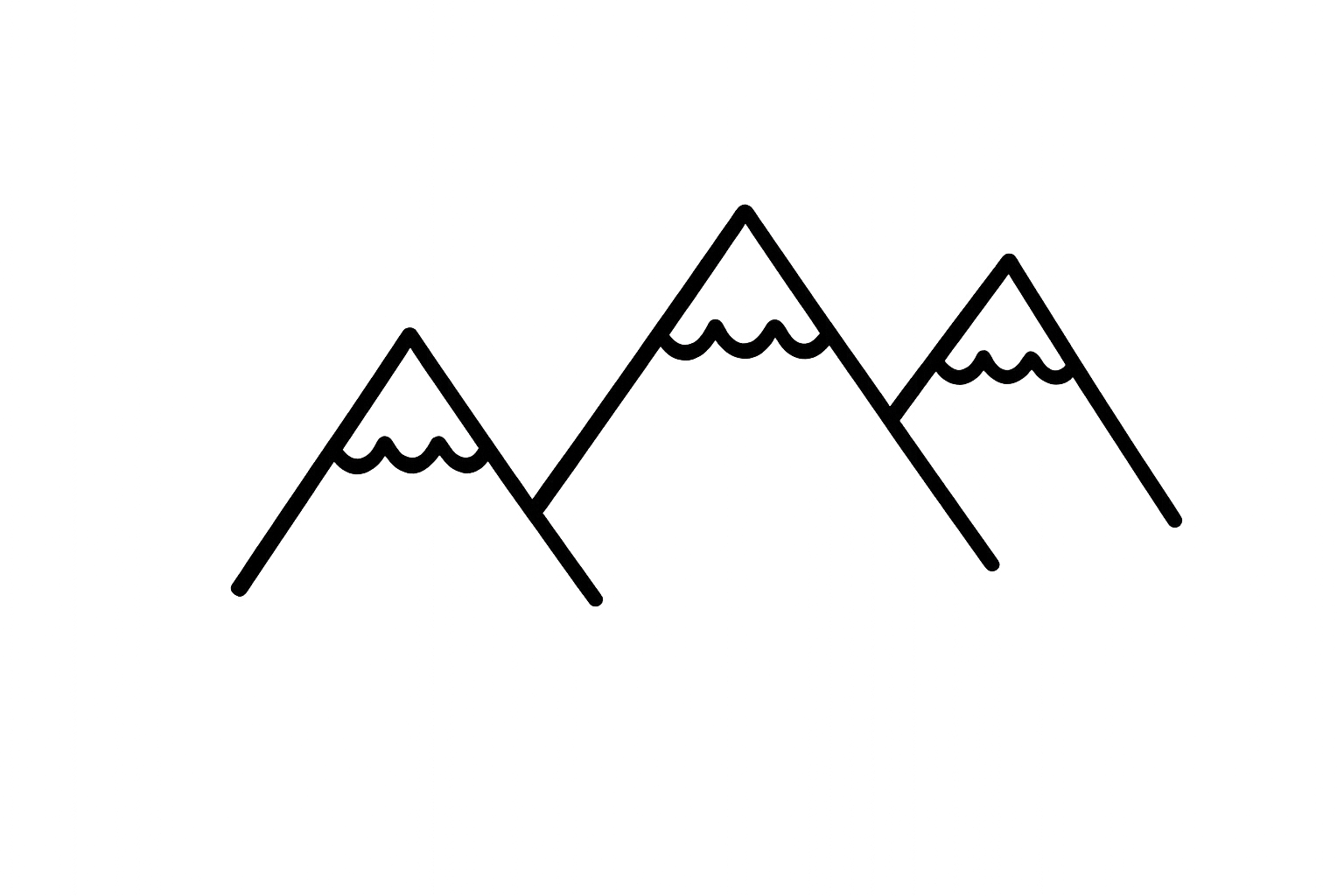 Mighty Mountain Peps mountain logo